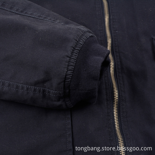 Custom Winter Thick Blue Men's Padded Jacket